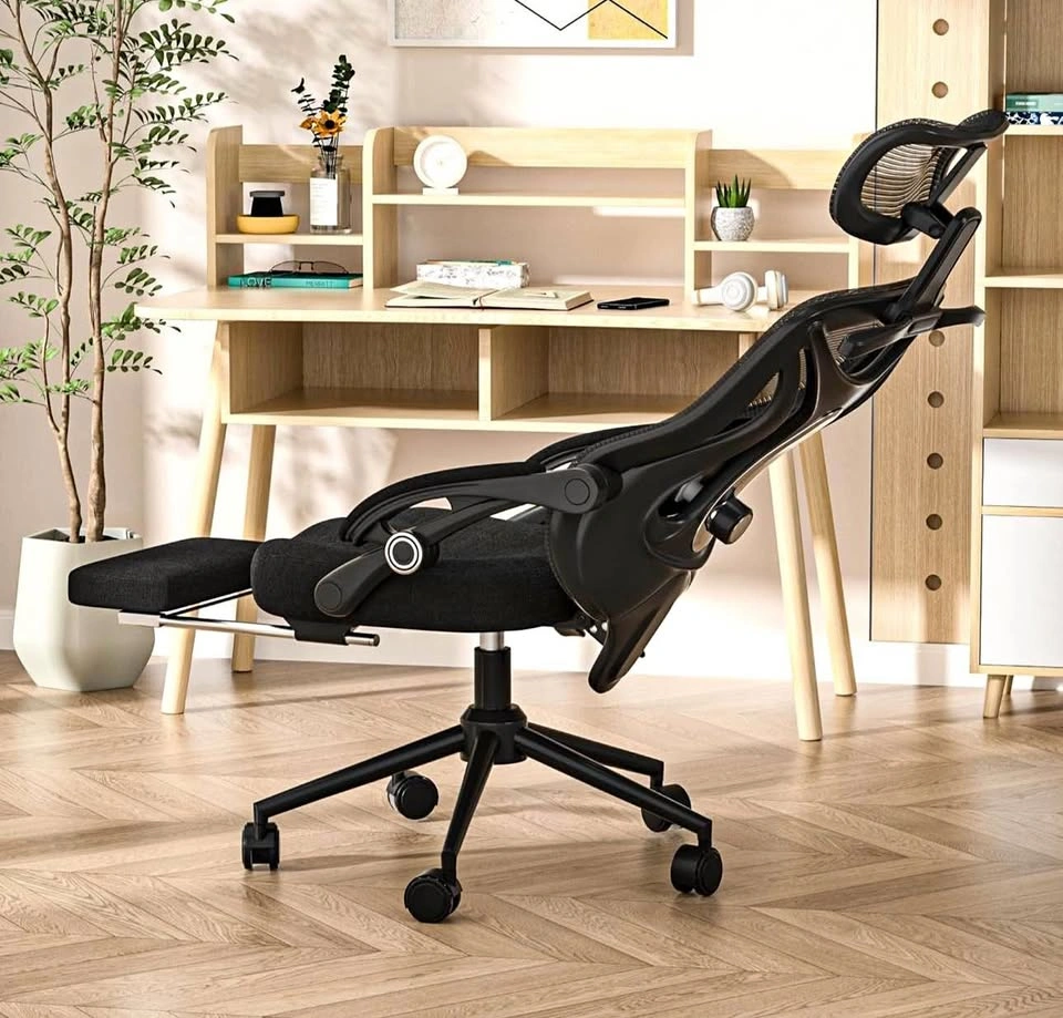 Brand New Ergonomic Office Chair with Footrest