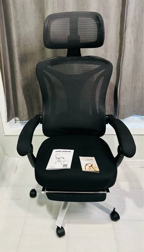 Brand New Ergonomic Office Chair with Footrest - photo 2