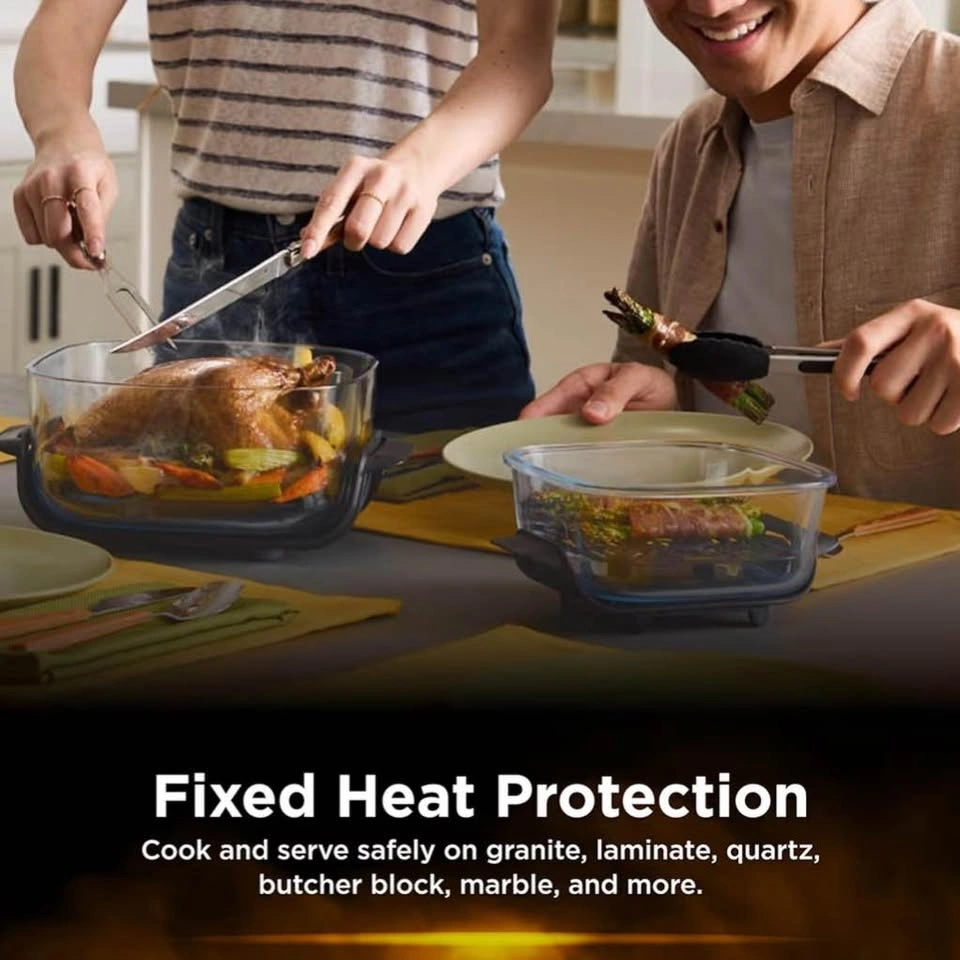 Brand New Ninja Crispi 4-in-1 Portable Glass Air Fryer - photo 2