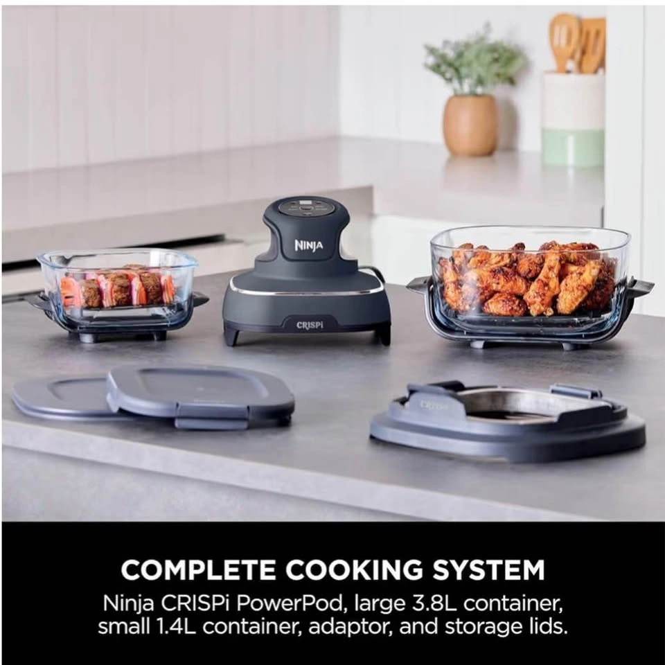 Brand New Ninja Crispi 4-in-1 Portable Glass Air Fryer - photo 3