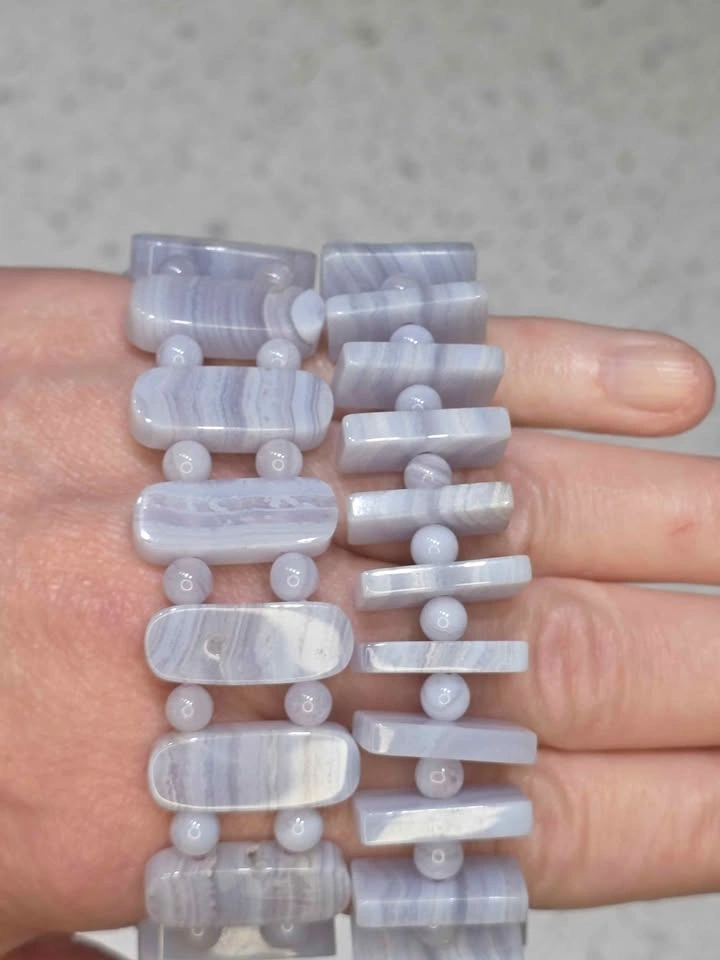 Blue Lace Agate Bracelet - photo 2