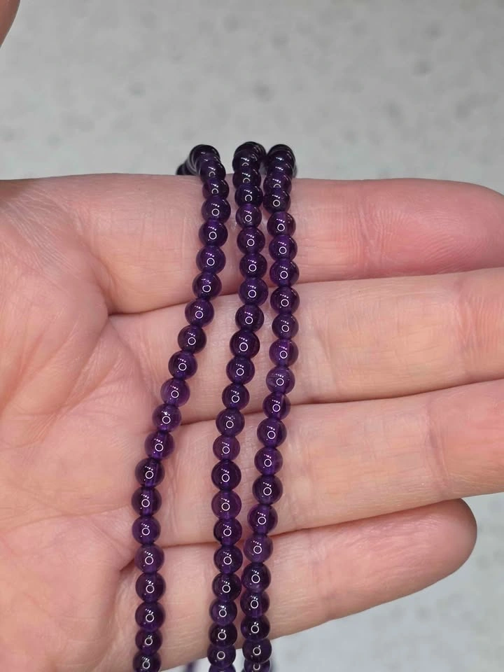 AMETHYST 3-Strand Bracelet - photo 2
