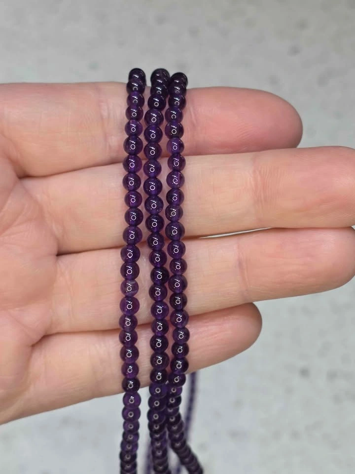 AMETHYST 3-Strand Bracelet - photo 3