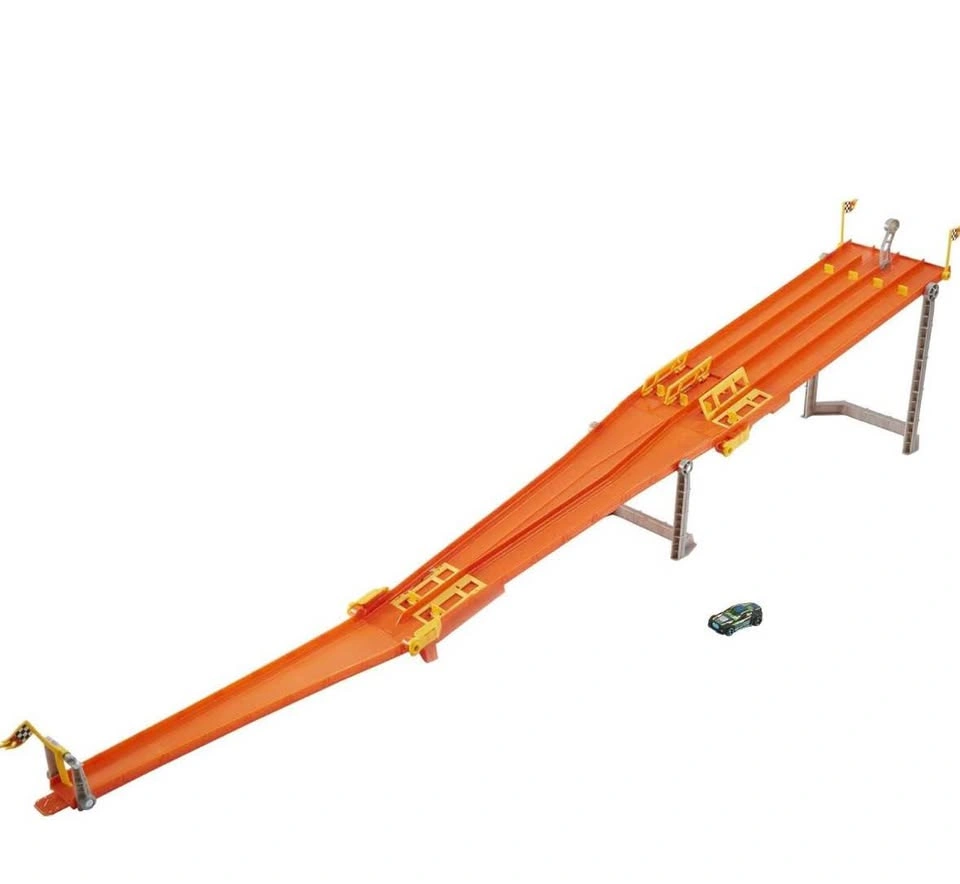 Hot Wheels 4-Lane Elimination Track Set Like New - photo 2