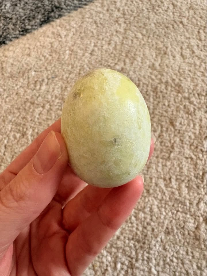 Yellow Jade Egg - photo 2