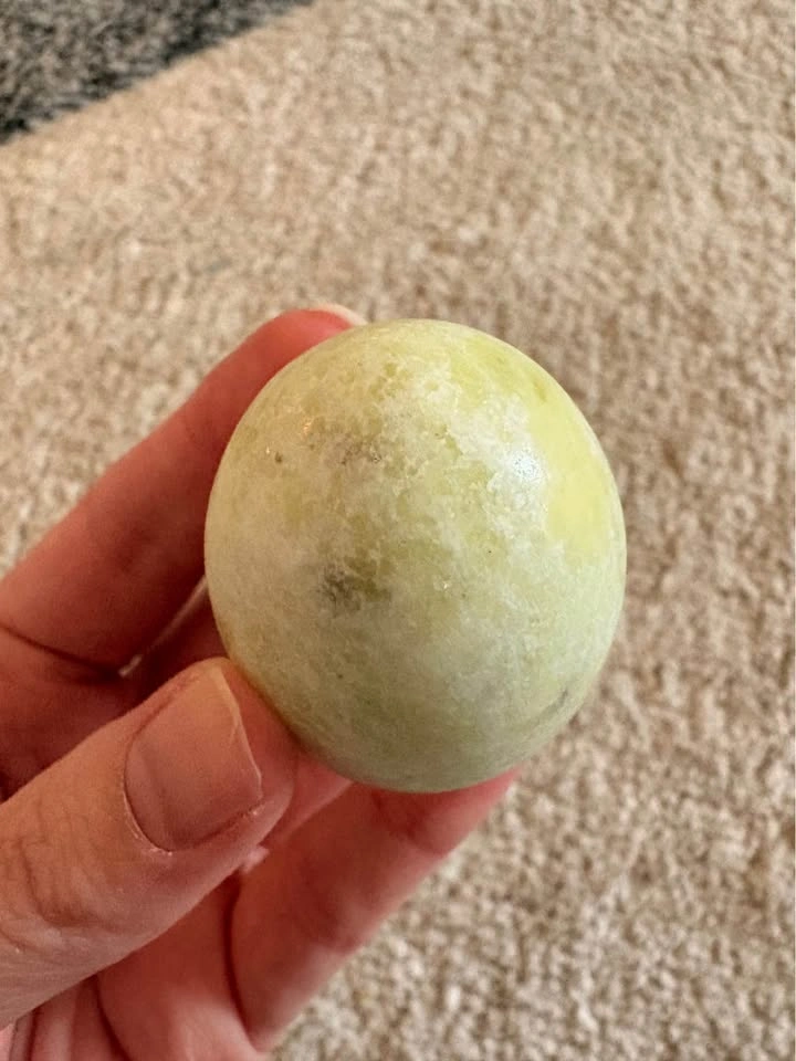 Yellow Jade Egg - photo 3