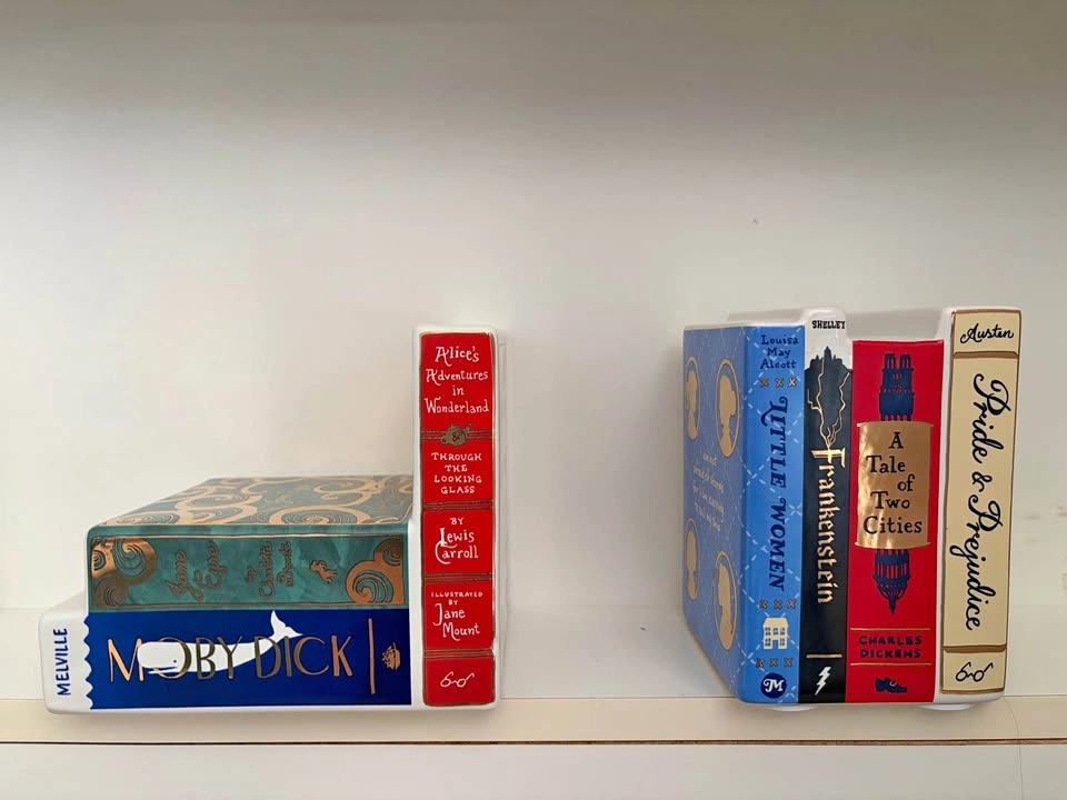 Decorative Classic Literature Bookends