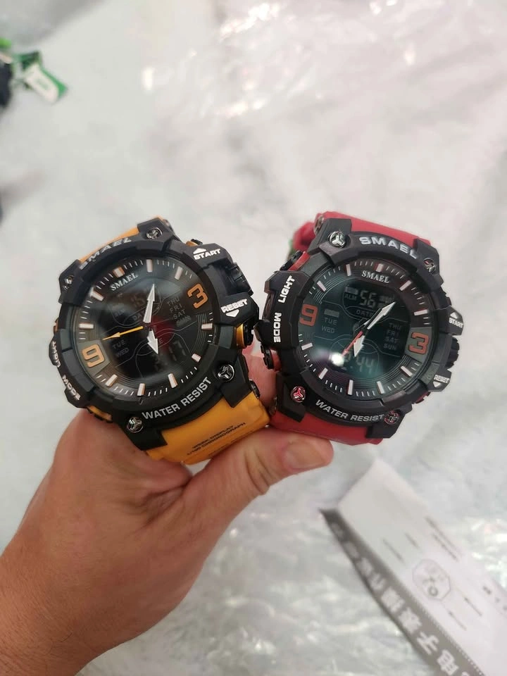Sports Watch - Red & Orange Digital Analog Water Resistant - photo 2