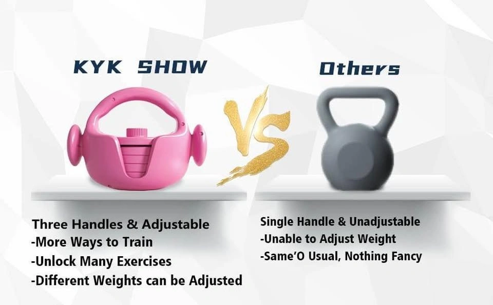 KYK SHOW Adjustable Kettlebell Weights Set - photo 3