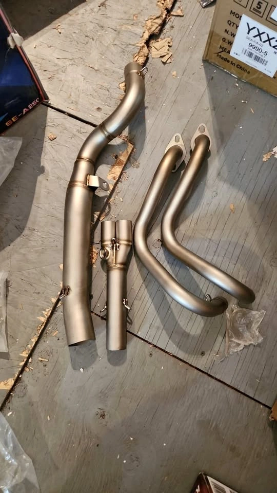 Motorcycle Exhaust System Component Kit