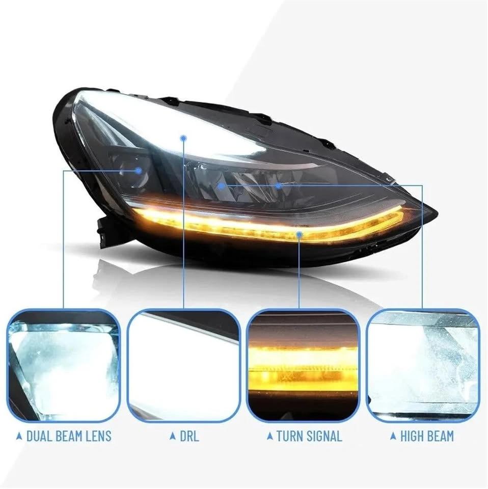 Tesla Model Y 3 Headlights Assembly 2021-2023 - photo 4