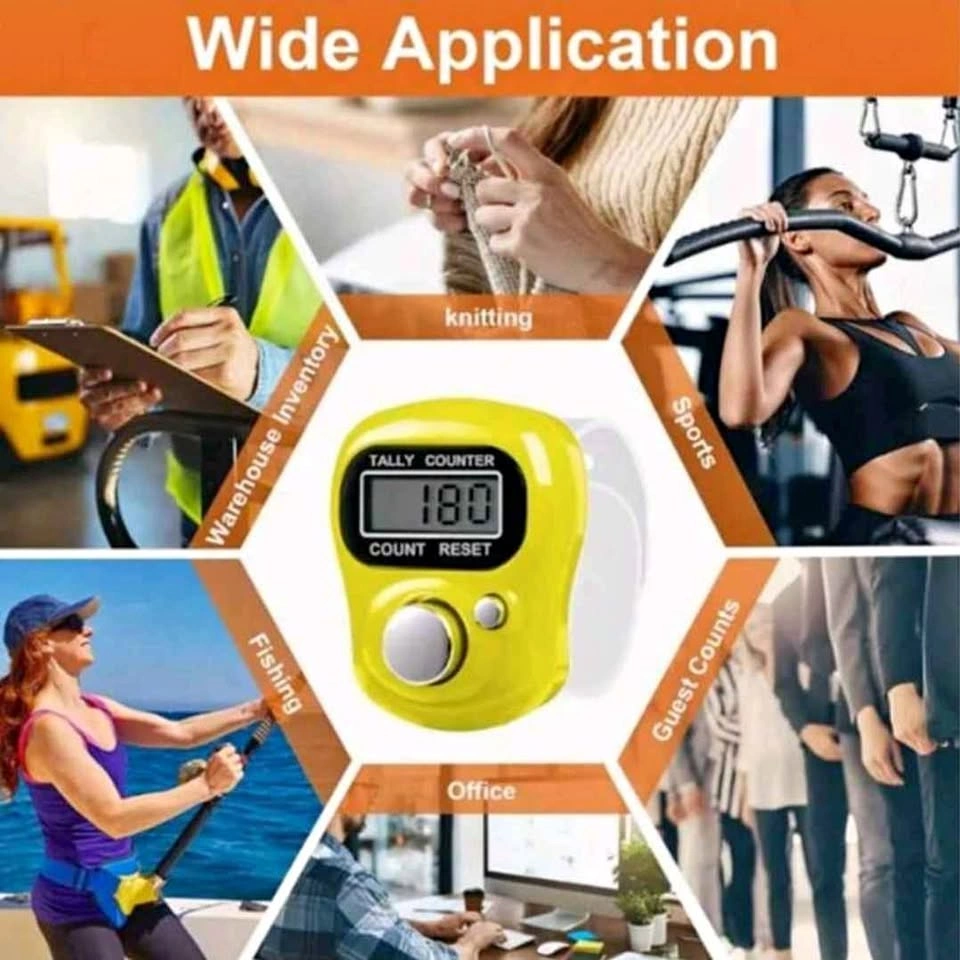 Digital Tally Counter with Wrist Strap