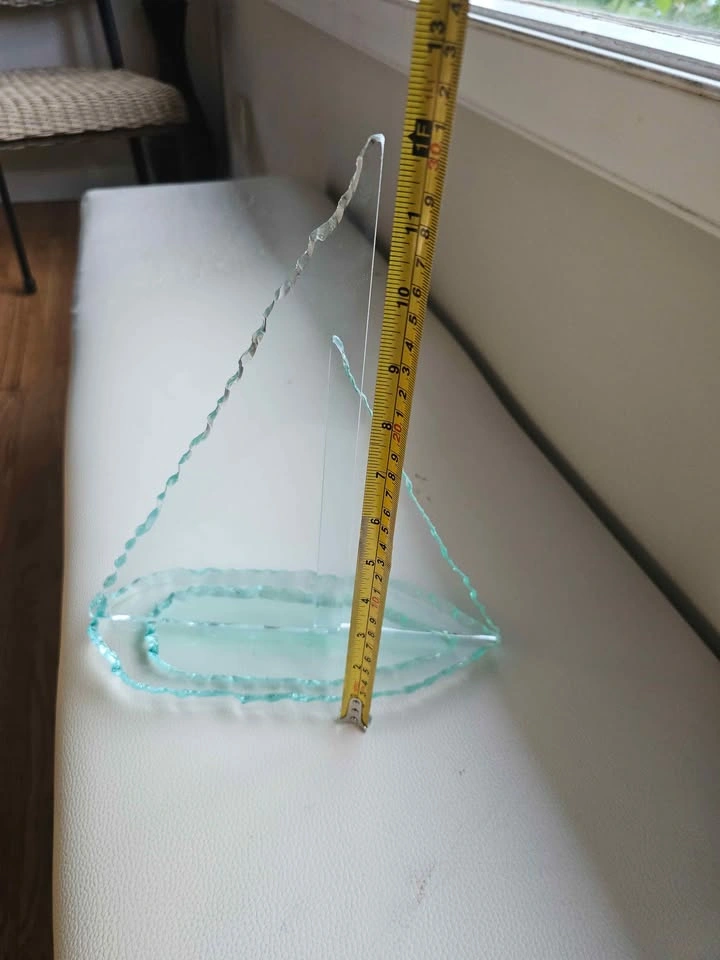 Glass Sailboat Decoration - photo 5