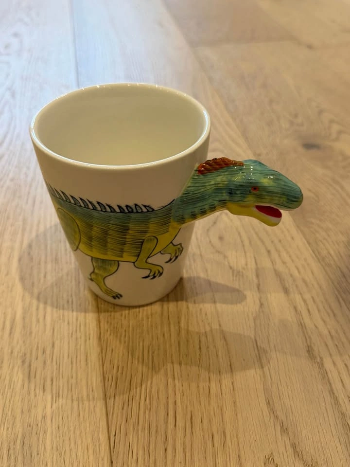Ceramic dinosaur mug - photo 3