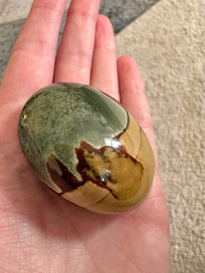Polychrome Jasper Worry Stone
