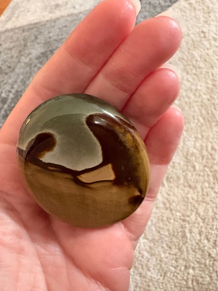 Polychrome Jasper Worry Stone - photo 2