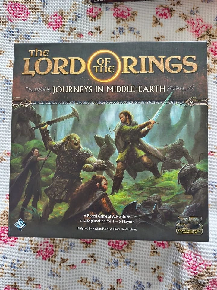 Lord of the Rings Journeys in Middle-earth Board Game + Expansio