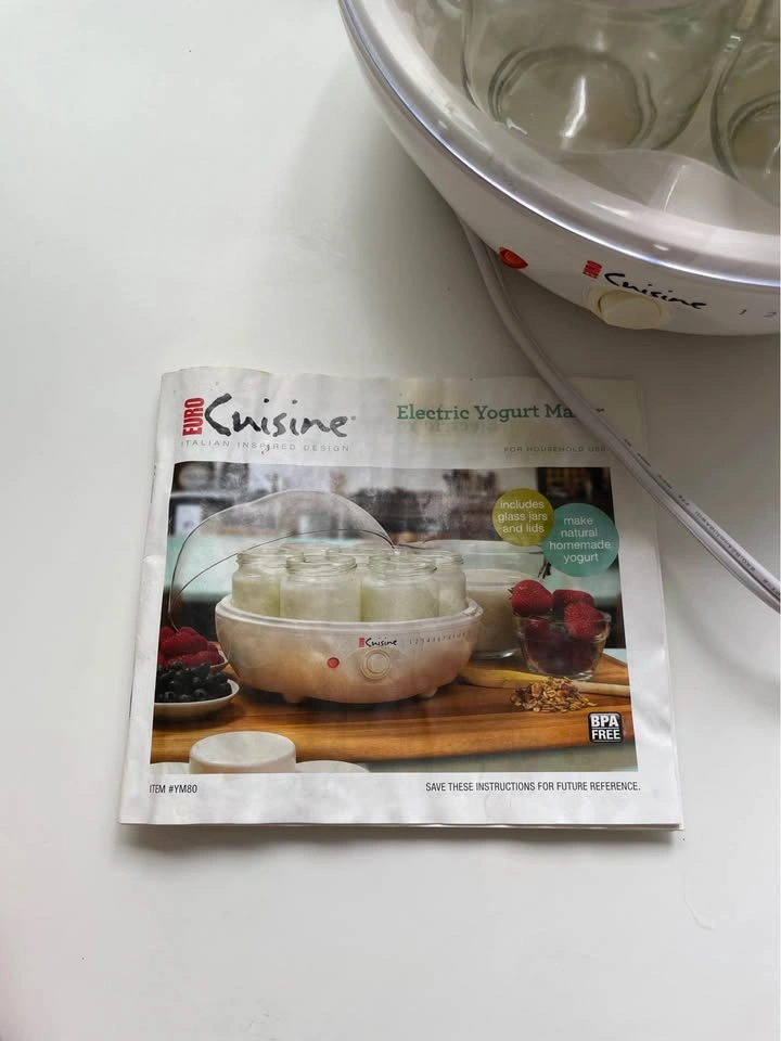 Euro Cuisine Yogurt Maker - photo 3