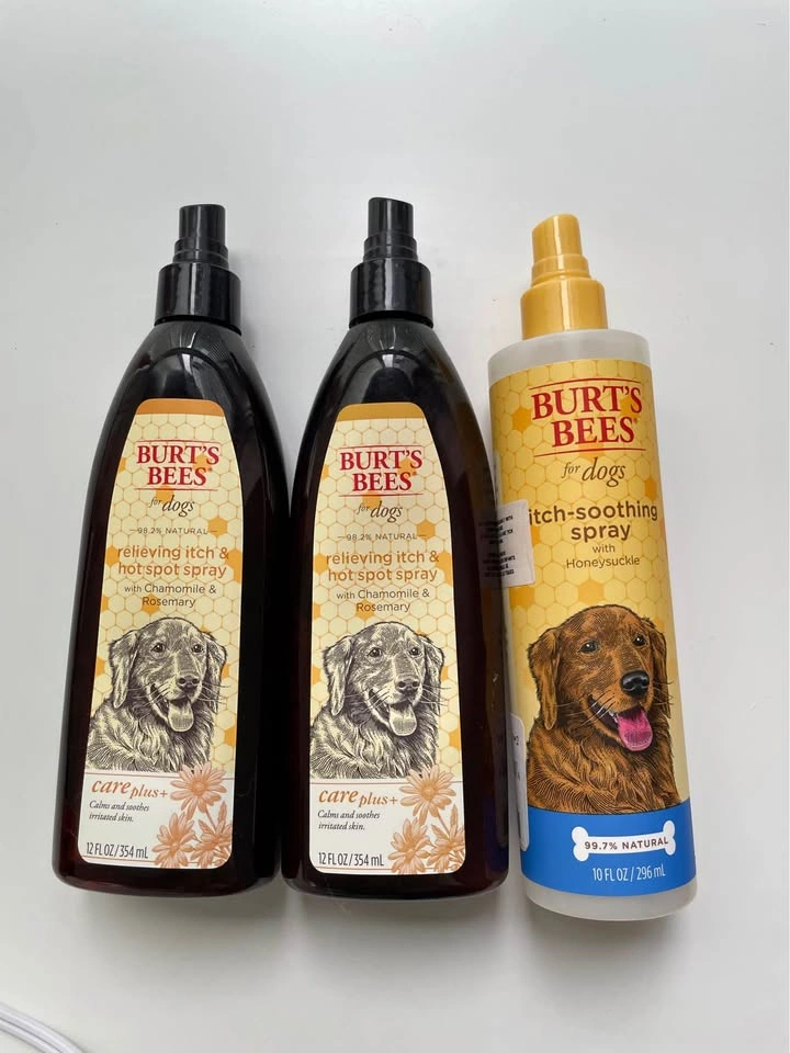 3X Dog Itchy Skin Sprays