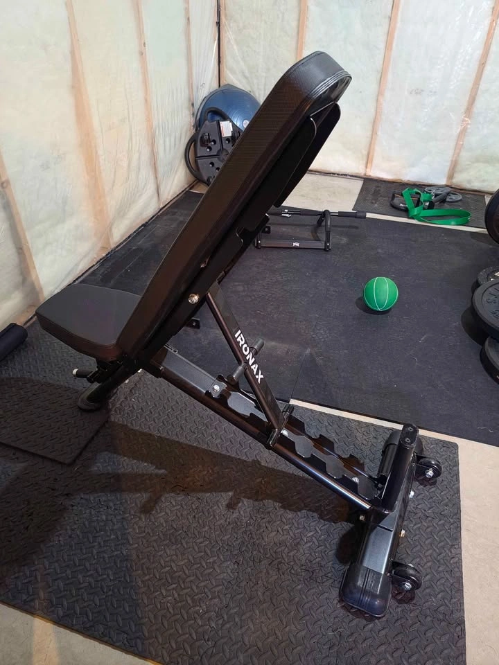 IRONAX XFI Flat/Incline Bench – Heavy Duty Gym Bench - photo 2