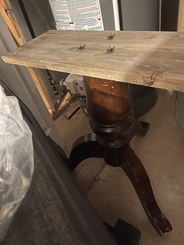 Solid Wood Dining Table with 6 Chairs - photo 3
