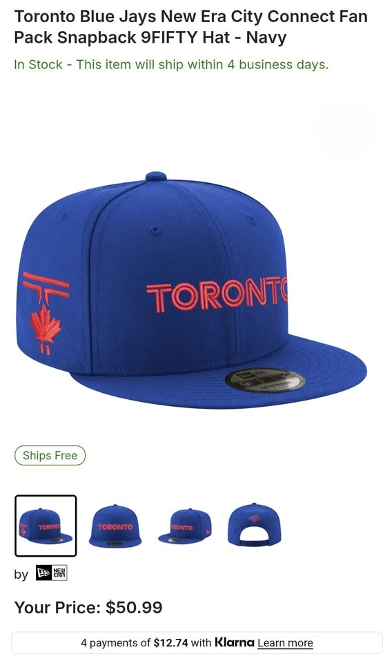 🎁 Father's Day ⚾ TORONTO BLUE JAYS Gift Bundle (Authentic MLB Me - photo 2