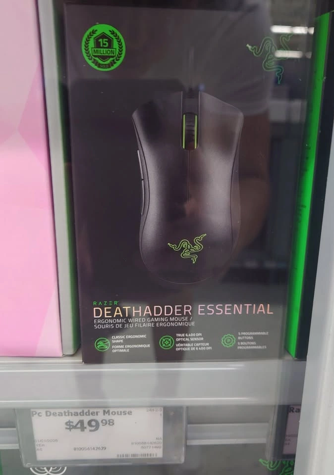 [BNIB] 🎮 RAZER DeathAdder Essential Gaming Mouse & Mouse Bungee - photo 5