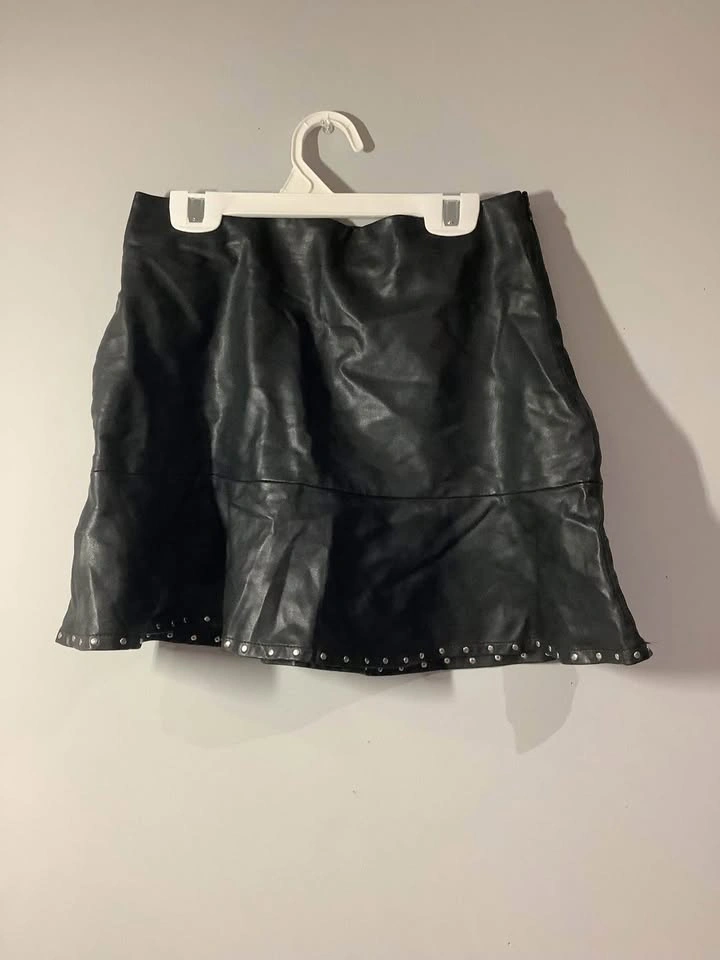 Revamped size S Leather skirt - photo 2
