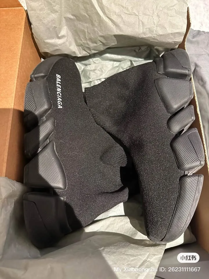 Authentic Balenciaga Sock Shoes UK37 image indicator(2)