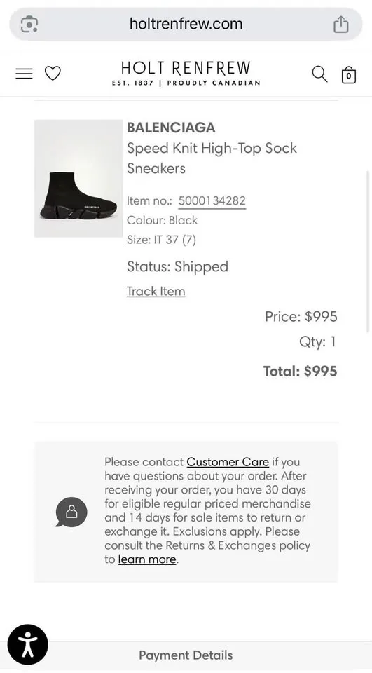 Authentic Balenciaga Sock Shoes UK37 image indicator(9)