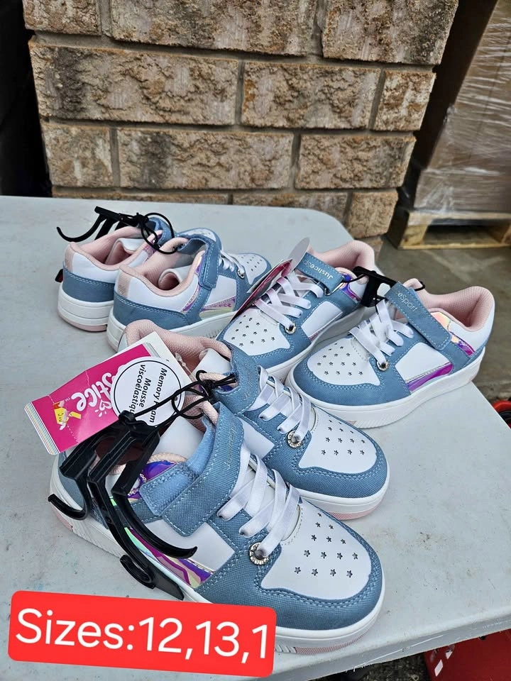 New Toddler Girls Justice Sneakers