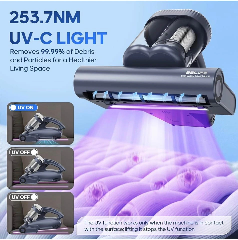 18Kpa 500W Mattress Vacuum Cleaner - photo 3