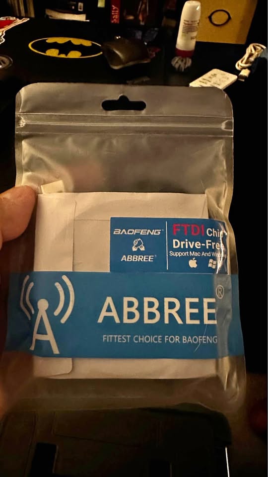 Abbree FTDI radio programming cable