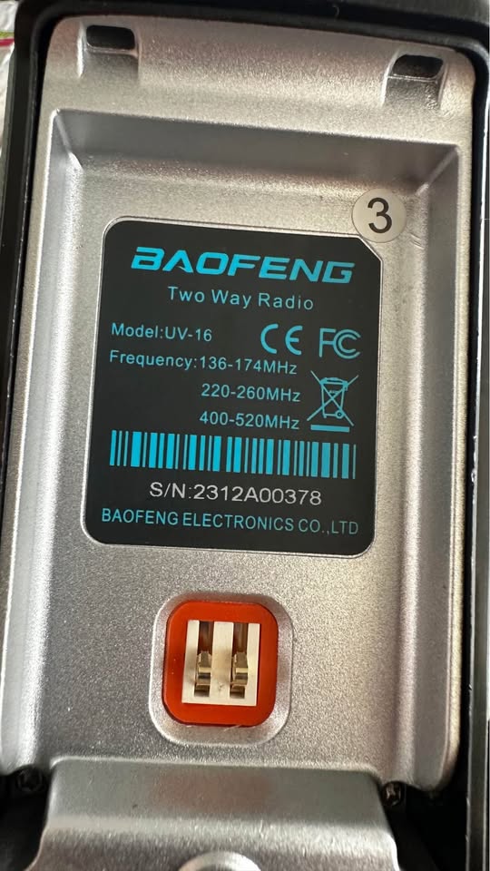 Baofeng UV-16 - photo 3