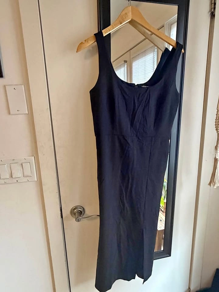 RW&Co Black sleeveless midi dress