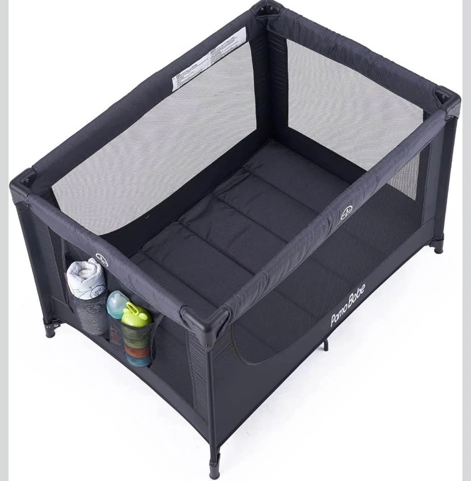 Pamo Babe Portable Crib Baby Playpen with Mattress & Bag - photo 5