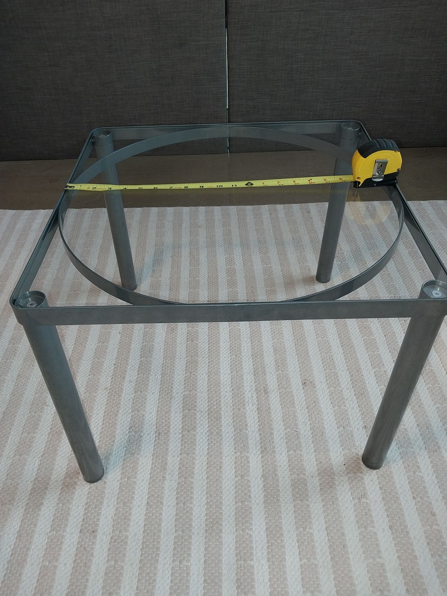 Modern Square Coffee Table – Compact & Easy to Move - photo 3