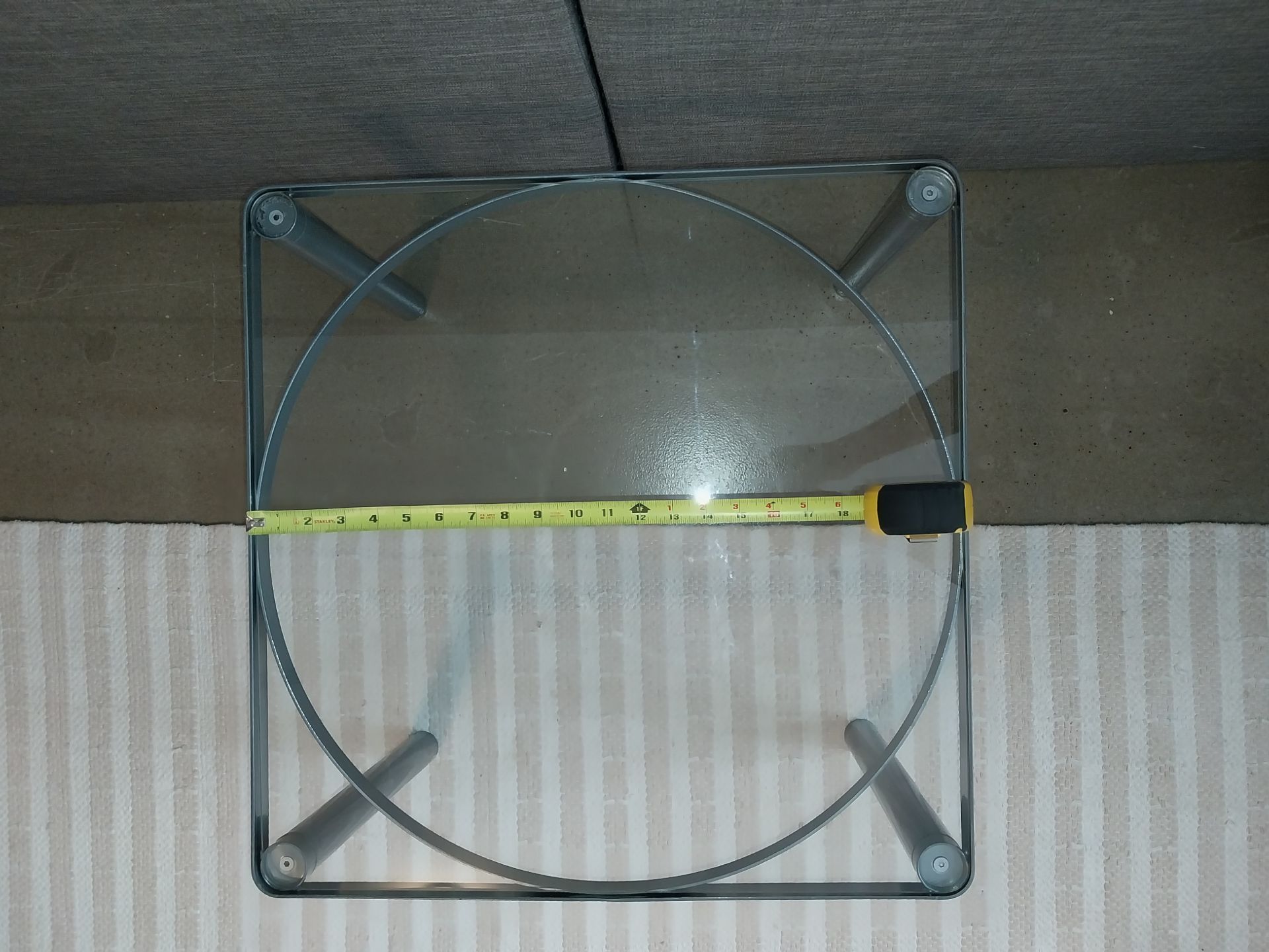 Modern Square Coffee Table – Compact & Easy to Move - photo 4