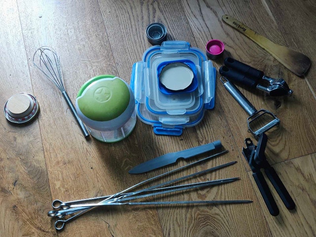 Chopper, lids & skewers - photo 2