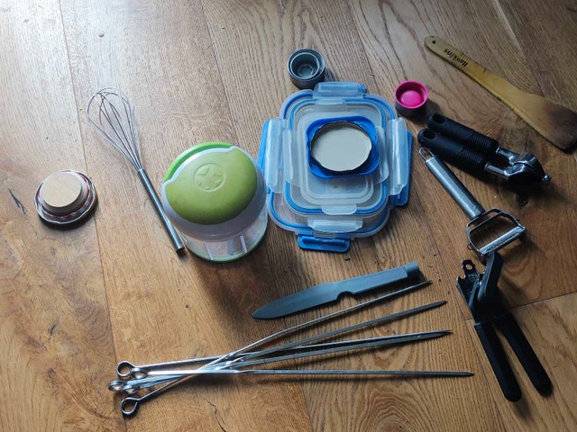 Chopper, lids & skewers - photo 3