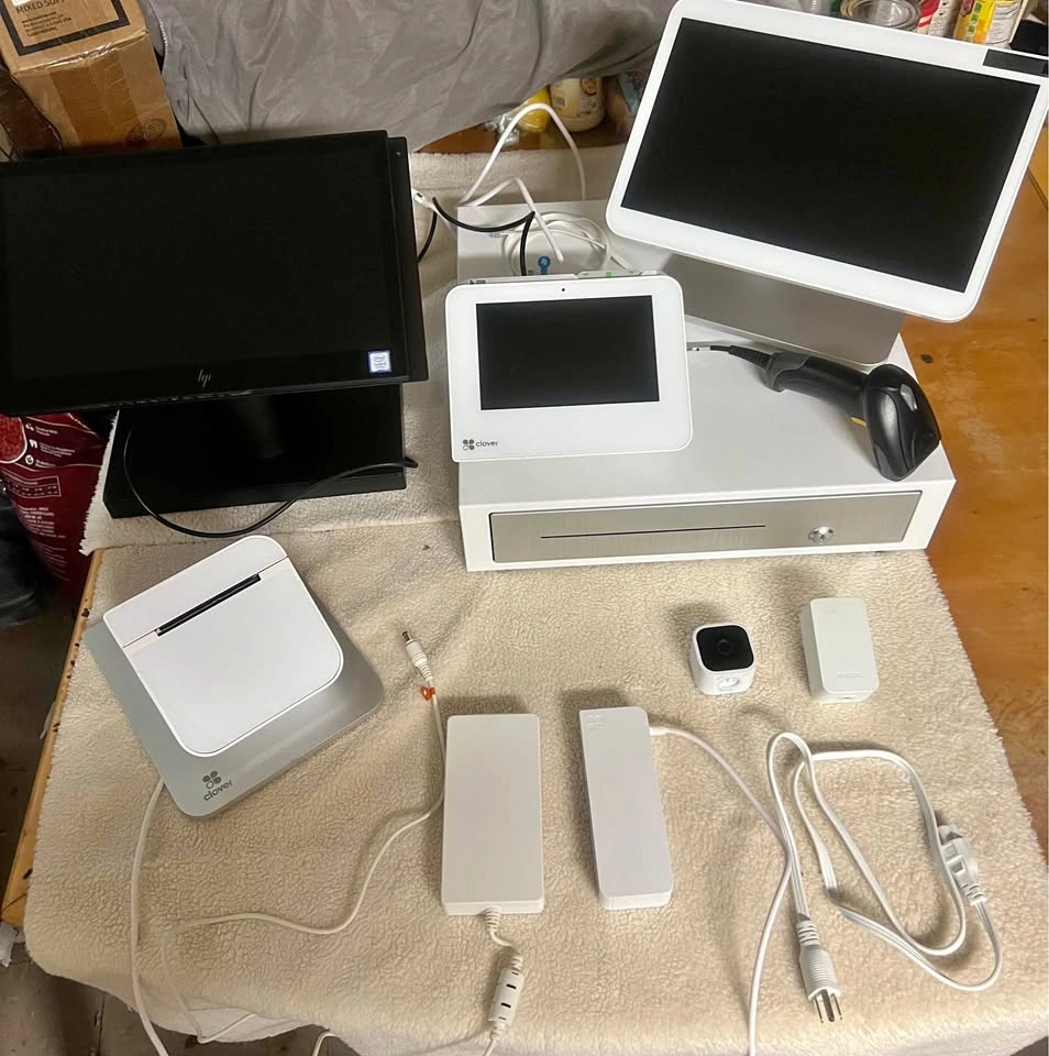 Clover POS System Bundle w/ HP Monitor, Printer, Cash Drawer & S