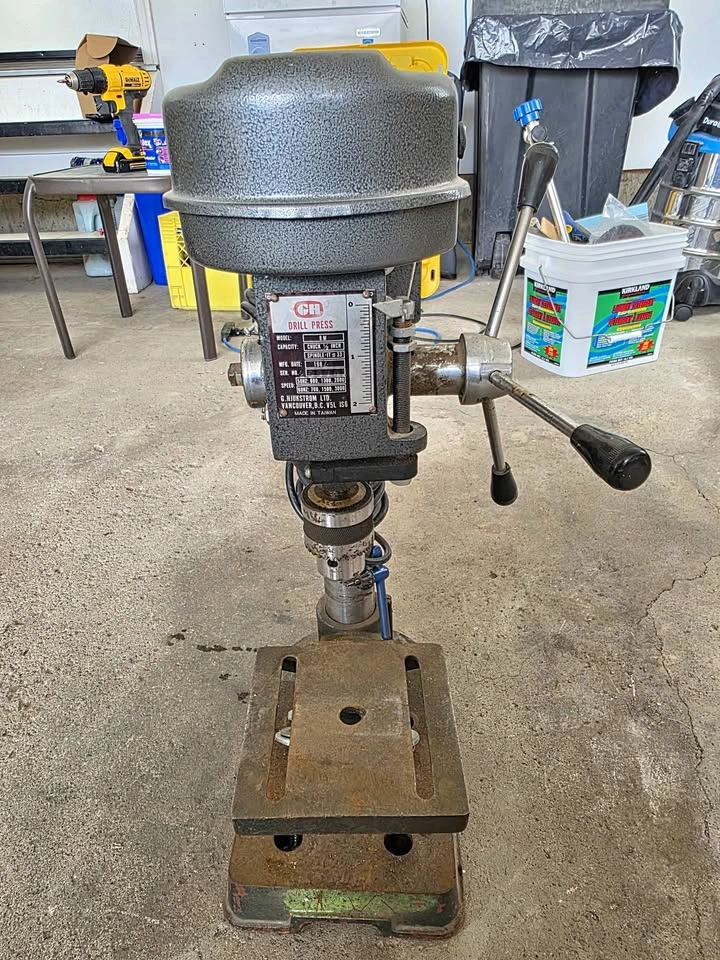 Drill Press on Heavy Stand
