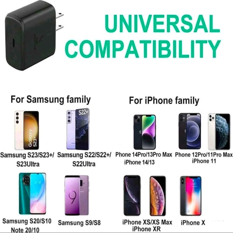 45W Super Fast Charging Travel Adapter & USB-C Cable - photo 3