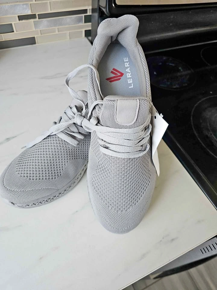 New Lerare Grey Athletic Shoes