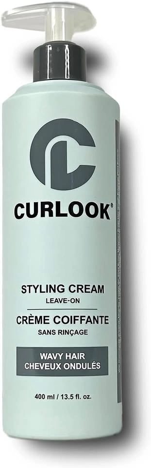 CURLOOK Wavy Hair Leave-In Styling Cream 400ml - Cash Only