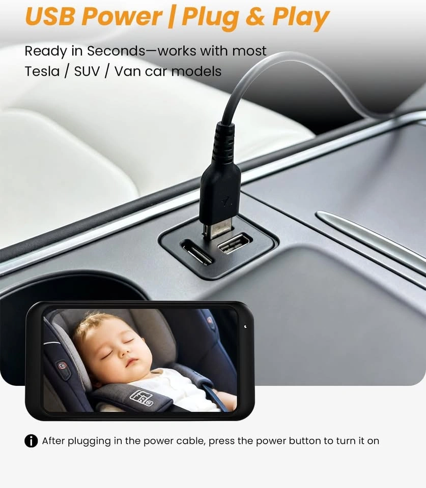 Babyvue BV2MAX Car Camera with Monitor - Cash Only - photo 2