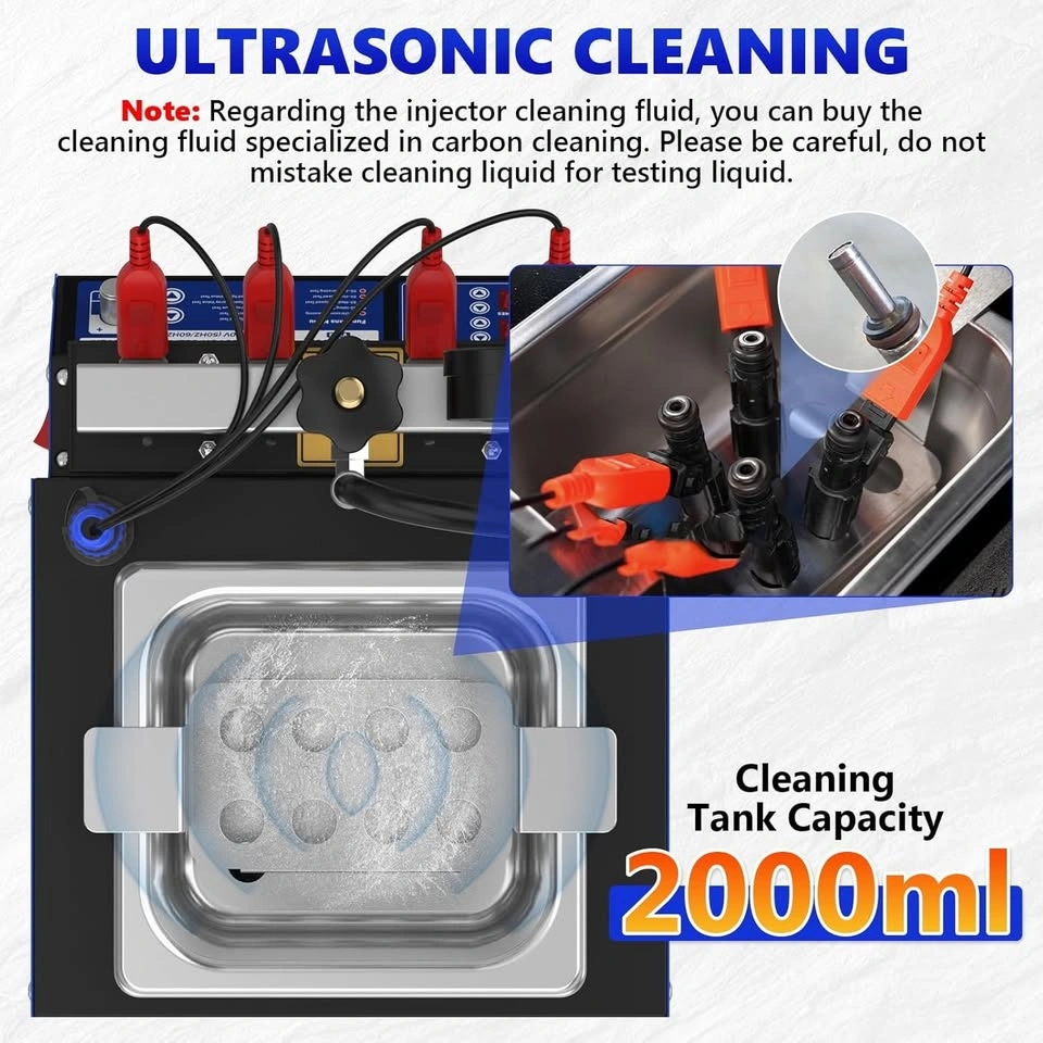 Mrcartool V308 4-Cylinder Fuel Injector Cleaner & Tester - Cash - photo 3