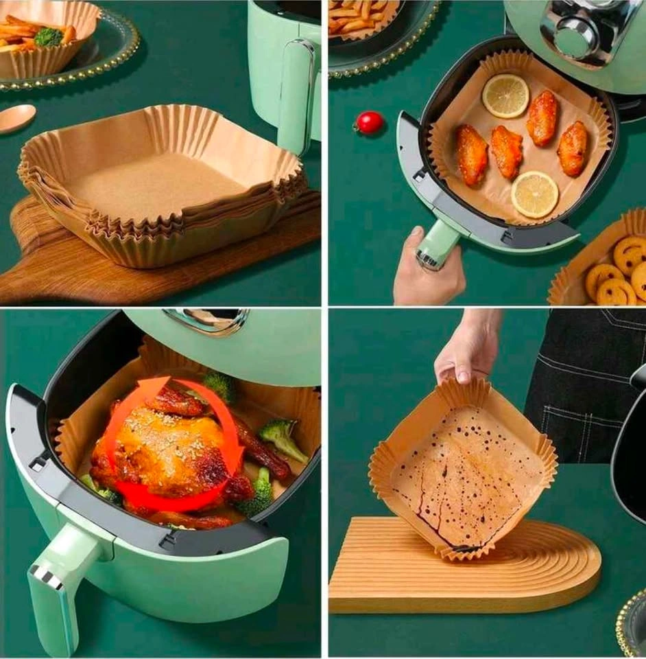 200pc 8in Air Fryer Liners 5-8QT - photo 3
