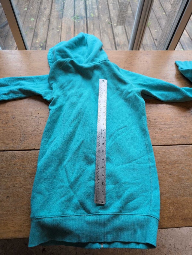 TNA Hoodie XXS Bluish Green Extra Small - photo 4