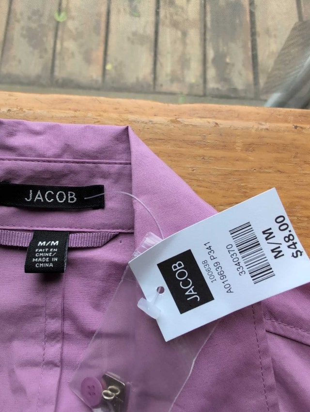 Jacob Button Down Shirt Medium NWT - photo 2